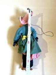 El Yapımı Porselen Cadı El Boyama Porselen Bebek N0 117