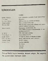 KADRO Aylık Fikir Mecmuası [Dergisi], Haziran 1933, Sayı: 18