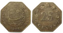 Malta 25 Cent, 1975