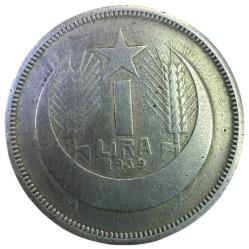 1939 GÜMÜŞ 1 LİRA ATATÜRK DARPHANE BASKISI ORİJİNAL GÜMÜŞ BİR LİRA NADİR