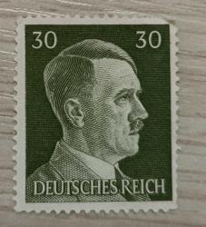 Almanya Reich 1941 -  Adolf Hitler- damgalı pul