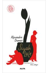 Siyah Lale + Yapışkanlı Not Kağıdı