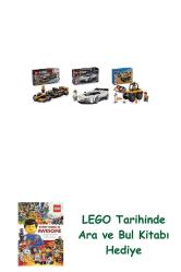 Lego Araçlar Seti 272 (77251 + 77240 + 60450) + Lego Ara ve Bul Kitabı Hediye