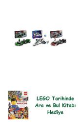 Lego Araçlar Seti 324 (77247 + 60430 + 77250) + Lego Ara ve Bul Kitabı Hediye