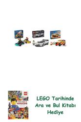 Lego Araçlar Seti 376 (60400 + 77240 + 60453) + Lego Ara ve Bul Kitabı Hediye