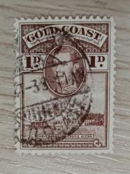 İngiliz Sömürgesi Gold Coast-1938_ damgalı