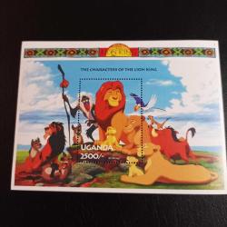 Walt Disney mnh 5 adet blok