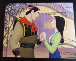 Walt Disney mnh 5 adet blok