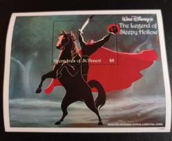Walt Disney mnh 5 adet blok