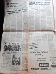Halka ve Olaylara Tercüman Gazetesi - Turkish Newspaper - 1 Şubat 1983 -  Mevduat garanti altına alınıyor - Din dersi 34 yıldır kitapsız okutuluyor - Federal Almanya Dışişleri Bakanı Genscher işçiler dönüş zorlanmayacak dedi Fotoğrafı - Malezya Dışişleri Bakanı Sri Muhammed Shafie Topkapı sarayı'ndan zor ayrıldı fotoğraf - yargıtayın kastelli ile ilgili bozma kararı İstanbul'a geldi - Alparslan Türkeş ile ilgili davaya bugün devam edilecek - Mehmet Ali Ağca'nın suç ortağı Ömer Ay hakkında dava açıldı - Hopa Sarp sahili yasak bölge ilan edildi - Abdi İpekçi ve düşündürdükleri yazan Rauf Tamer - UNESCO boğaziçi'ni koruma görevini Boğaziçi üniversitesi'ne verdi - Kızıl Tugaylar örgütü çökertildi - İstanbul Kültür ve Sanat ansiklopedisi - Yakup Kadri Karaosmanoğlu Ahmet Haşim ile İzmir'deki arkadaşlığını da şöyle anlatıyor - Talat Paşa'nın gurbet hatıraları yayını hazırlayan Cemal Kutay Yazı Dizisi - Yeni Bir nötron Yıldızı keşfedildi - her şeyi yutan kara delikler - Türkiye spor ülkesi