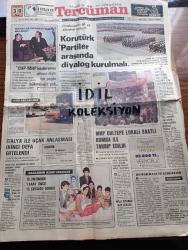 Halka ve Olaylara Tercüman Gazetesi - Turkish Newspaper - 30 Ekim 1977 - Alparslan Türkeş ile Güneri Civaoğlu'nun mülakatı fotoğraf - demokrasi ve liderler yazan Nazlı Ilıcak - cumhuriyetin 54. Yılı törenlerle kutlandı - Fahri Korutürk partiler arasında diyalog kurulmalı dedi - Adalet Partisi grup başkan vekili İlhami  Ertem meclis başkanını salı günü seçmek için yükleneceğiz - MHP Gültepe lokali saatli bomba ile tahrip edildi - İtalya ile uçak anlaşması ikinci defa ertelendi - zavallı çağ yazan Rauf Tamer - Ziya Ül Hak 1 Kasım'da Türkiye'ye geliyor - Efeler geliyor Foto Roman - Sakıp Sabancı'nın ağzı - Vitrin Yavuz Donat - 100 bin ton bitkisel yağ açığı var - gençliğim eyvah yazan Tarık Buğra - Cihan pehlivanı Kara Ahmet yazan Eski Bir Pehlivan Yazı Dizisi - Milli piyango Dün çekildi - Milli Eğitim Bakanı Nahit Menteşe bazı Parti ve ocaklara kayıt olarak eğitim enstitülerine girilemez dedi - MHP başkanlık divanı yeniden teşkil edildi - arkadaşımız Sema Hayırseven nişanlandı