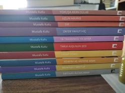 MUSTAFA KUTLU 10 KİTAP( tarla kuşunun sesi,ya tahammül ya sefer,kendini aş haddini aşma ,sır,yokuşa akan sular vd.)