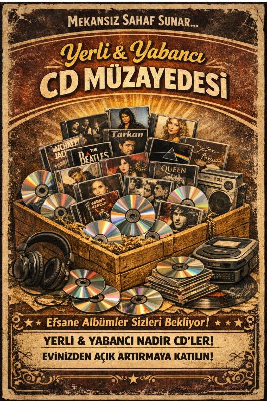Yerli-Yabancı  CD Müzayedesi