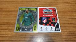 Topps UEFA Champions League 2023-2024 Jan Oblak Atlético de Madrid Guardian Kart No:155