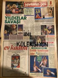 HAFTANIN SESİ GAZETESİ - DOĞUM GÜNÜ HEDİYESİ (TURKİSH - NEWSPAPER) - 30 MART 1984 - SAYI : 13 - TAM TAKIM 12 SAYFADIR -Yaprak Özdemiroğlu-İbrahim Tatlıses-Perihan Savaş-Mahmut Tezcan-Seyyal Taner-Mehmet Aydın-Nurettin Soydan-Banu Alkan-Kadir İnanır-Tarık Akan-Orhan Aksoy-Mahmut Cevher-Zeki Ökten-Genco Erkal-Müjde Ar-Ferdi Tayfur-Müslüm Gürses-Ayşen Cansev-Zuhal Yorgancıoğlu-Neşe Erberk-Nazlı Deniz Kurdoğlu-Emin Orhan-Ronald Reagan-Nancy Reagan-Fatma Girik-Hülya Avşar-Nesrin Çilingir-Bülent Ersoy-Fatma Belgen-Ali Rıza Binboğa-Melih Gülgen-Christine Haydar-Fikret Hakan-Türkan Şoray-Cüneyt Arkın-Yılmaz Duru-Ahu Tuğba-Adnan Güngör-Berrin Hanım-Nazmi Özer-Ahmet Kalkan-Meral Orhonsay-Yusuf Sezgin-İldırım Gençer-Menderes Samancılar-Sezen Aksu-Mükerrem Taşçıoğlu-Hülya Süer-Mustafa Taşar-Ferdi Özbeğen-Ülkü Aker-Oğuz Öncer-Kemal Sünnetçioğlu-Avni Özgürel-Şevket Yılmaz-Ümit Utku-Liz Taylor-Ajda Pekkan-Fikret Şeneş-Nükhet Duru-Selçuk Ural
