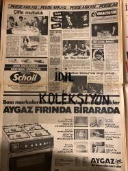 HAFTANIN SESİ GAZETESİ - DOĞUM GÜNÜ HEDİYESİ (TURKİSH - NEWSPAPER) - 30 MART 1984 - SAYI : 13 - TAM TAKIM 12 SAYFADIR -Yaprak Özdemiroğlu-İbrahim Tatlıses-Perihan Savaş-Mahmut Tezcan-Seyyal Taner-Mehmet Aydın-Nurettin Soydan-Banu Alkan-Kadir İnanır-Tarık Akan-Orhan Aksoy-Mahmut Cevher-Zeki Ökten-Genco Erkal-Müjde Ar-Ferdi Tayfur-Müslüm Gürses-Ayşen Cansev-Zuhal Yorgancıoğlu-Neşe Erberk-Nazlı Deniz Kurdoğlu-Emin Orhan-Ronald Reagan-Nancy Reagan-Fatma Girik-Hülya Avşar-Nesrin Çilingir-Bülent Ersoy-Fatma Belgen-Ali Rıza Binboğa-Melih Gülgen-Christine Haydar-Fikret Hakan-Türkan Şoray-Cüneyt Arkın-Yılmaz Duru-Ahu Tuğba-Adnan Güngör-Berrin Hanım-Nazmi Özer-Ahmet Kalkan-Meral Orhonsay-Yusuf Sezgin-İldırım Gençer-Menderes Samancılar-Sezen Aksu-Mükerrem Taşçıoğlu-Hülya Süer-Mustafa Taşar-Ferdi Özbeğen-Ülkü Aker-Oğuz Öncer-Kemal Sünnetçioğlu-Avni Özgürel-Şevket Yılmaz-Ümit Utku-Liz Taylor-Ajda Pekkan-Fikret Şeneş-Nükhet Duru-Selçuk Ural