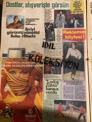 HAFTANIN SESİ GAZETESİ - DOĞUM GÜNÜ HEDİYESİ (TURKİSH - NEWSPAPER) - 30 MART 1984 - SAYI : 13 - TAM TAKIM 12 SAYFADIR -Yaprak Özdemiroğlu-İbrahim Tatlıses-Perihan Savaş-Mahmut Tezcan-Seyyal Taner-Mehmet Aydın-Nurettin Soydan-Banu Alkan-Kadir İnanır-Tarık Akan-Orhan Aksoy-Mahmut Cevher-Zeki Ökten-Genco Erkal-Müjde Ar-Ferdi Tayfur-Müslüm Gürses-Ayşen Cansev-Zuhal Yorgancıoğlu-Neşe Erberk-Nazlı Deniz Kurdoğlu-Emin Orhan-Ronald Reagan-Nancy Reagan-Fatma Girik-Hülya Avşar-Nesrin Çilingir-Bülent Ersoy-Fatma Belgen-Ali Rıza Binboğa-Melih Gülgen-Christine Haydar-Fikret Hakan-Türkan Şoray-Cüneyt Arkın-Yılmaz Duru-Ahu Tuğba-Adnan Güngör-Berrin Hanım-Nazmi Özer-Ahmet Kalkan-Meral Orhonsay-Yusuf Sezgin-İldırım Gençer-Menderes Samancılar-Sezen Aksu-Mükerrem Taşçıoğlu-Hülya Süer-Mustafa Taşar-Ferdi Özbeğen-Ülkü Aker-Oğuz Öncer-Kemal Sünnetçioğlu-Avni Özgürel-Şevket Yılmaz-Ümit Utku-Liz Taylor-Ajda Pekkan-Fikret Şeneş-Nükhet Duru-Selçuk Ural