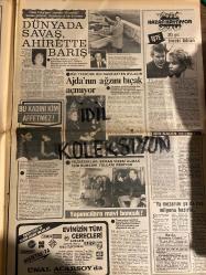 HAFTANIN SESİ GAZETESİ - DOĞUM GÜNÜ HEDİYESİ (TURKİSH - NEWSPAPER) - 30 MART 1984 - SAYI : 13 - TAM TAKIM 12 SAYFADIR -Yaprak Özdemiroğlu-İbrahim Tatlıses-Perihan Savaş-Mahmut Tezcan-Seyyal Taner-Mehmet Aydın-Nurettin Soydan-Banu Alkan-Kadir İnanır-Tarık Akan-Orhan Aksoy-Mahmut Cevher-Zeki Ökten-Genco Erkal-Müjde Ar-Ferdi Tayfur-Müslüm Gürses-Ayşen Cansev-Zuhal Yorgancıoğlu-Neşe Erberk-Nazlı Deniz Kurdoğlu-Emin Orhan-Ronald Reagan-Nancy Reagan-Fatma Girik-Hülya Avşar-Nesrin Çilingir-Bülent Ersoy-Fatma Belgen-Ali Rıza Binboğa-Melih Gülgen-Christine Haydar-Fikret Hakan-Türkan Şoray-Cüneyt Arkın-Yılmaz Duru-Ahu Tuğba-Adnan Güngör-Berrin Hanım-Nazmi Özer-Ahmet Kalkan-Meral Orhonsay-Yusuf Sezgin-İldırım Gençer-Menderes Samancılar-Sezen Aksu-Mükerrem Taşçıoğlu-Hülya Süer-Mustafa Taşar-Ferdi Özbeğen-Ülkü Aker-Oğuz Öncer-Kemal Sünnetçioğlu-Avni Özgürel-Şevket Yılmaz-Ümit Utku-Liz Taylor-Ajda Pekkan-Fikret Şeneş-Nükhet Duru-Selçuk Ural