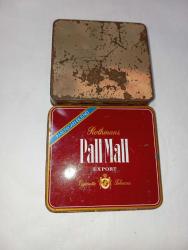 Rothmans Pall Mall Export Sigara  Kutusu teneke içi boş