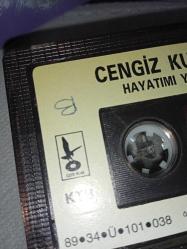 Kaset Cengiz Kurtoğlu hayatımı yaşıyorum albümü. Orijinal 1989 dönem Kağıt Baskı. sorunsuz çalışıyor.