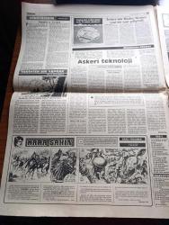 Türkiye Gazetesi - Turkish Newspaper - 23 Haziran 1984 - idarenin yeniden düzenlenmesi yazan Yalçın Özer Başmakale - 1985'te enflasyon %21'e düşecek - silahlanma harcamaları her sene %3.3 artıyor - Başbakan Turgut Özal bugün 800 gecekonduya tapu verecek - Türkiye'de ilk defa biri gecekondu mahallesi pilot bölge seçildi - Papandreu ateşle oynuyor - konuşan otomobil yapıldı - şoförler hiç alkol kullanamayacak - askeri teknoloji hazırlayan Cemil Candan Yazı Dizisi - Zile İmam Hatip lisesi pansiyon binası yeniden inşa edilecek - eski İstanbul hikayeleri seni öldürmezsem bana yazık gönderen Mehmet Oruç Yazı Dizisi - Resimli Evliya Çelebi seyahatnamesi hazırlayan Kemal Akmeriç Desen Samim Utkun Yazı Dizisi - Ramazan sohbetleri yazan Nurettin Öğe - Peygamberler tarihi yazan Abdüllatif Uyan Yazı Dizisi - YÖK 36 öğretim üyesi hakkında tahkikat açtı - Çınarcık balıkçı barınağı 7 temmuz'da açılacak - Avrupa Futbol şampiyonasında yarı final heyecanı - Fransa Portekiz maçı - İlyas Tüfekçi fotoğraf
