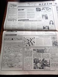 Türkiye Gazetesi - Turkish Newspaper - 23 Haziran 1984 - idarenin yeniden düzenlenmesi yazan Yalçın Özer Başmakale - 1985'te enflasyon %21'e düşecek - silahlanma harcamaları her sene %3.3 artıyor - Başbakan Turgut Özal bugün 800 gecekonduya tapu verecek - Türkiye'de ilk defa biri gecekondu mahallesi pilot bölge seçildi - Papandreu ateşle oynuyor - konuşan otomobil yapıldı - şoförler hiç alkol kullanamayacak - askeri teknoloji hazırlayan Cemil Candan Yazı Dizisi - Zile İmam Hatip lisesi pansiyon binası yeniden inşa edilecek - eski İstanbul hikayeleri seni öldürmezsem bana yazık gönderen Mehmet Oruç Yazı Dizisi - Resimli Evliya Çelebi seyahatnamesi hazırlayan Kemal Akmeriç Desen Samim Utkun Yazı Dizisi - Ramazan sohbetleri yazan Nurettin Öğe - Peygamberler tarihi yazan Abdüllatif Uyan Yazı Dizisi - YÖK 36 öğretim üyesi hakkında tahkikat açtı - Çınarcık balıkçı barınağı 7 temmuz'da açılacak - Avrupa Futbol şampiyonasında yarı final heyecanı - Fransa Portekiz maçı - İlyas Tüfekçi fotoğraf