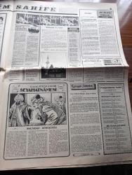 Türkiye Gazetesi - Turkish Newspaper - 23 Haziran 1984 - idarenin yeniden düzenlenmesi yazan Yalçın Özer Başmakale - 1985'te enflasyon %21'e düşecek - silahlanma harcamaları her sene %3.3 artıyor - Başbakan Turgut Özal bugün 800 gecekonduya tapu verecek - Türkiye'de ilk defa biri gecekondu mahallesi pilot bölge seçildi - Papandreu ateşle oynuyor - konuşan otomobil yapıldı - şoförler hiç alkol kullanamayacak - askeri teknoloji hazırlayan Cemil Candan Yazı Dizisi - Zile İmam Hatip lisesi pansiyon binası yeniden inşa edilecek - eski İstanbul hikayeleri seni öldürmezsem bana yazık gönderen Mehmet Oruç Yazı Dizisi - Resimli Evliya Çelebi seyahatnamesi hazırlayan Kemal Akmeriç Desen Samim Utkun Yazı Dizisi - Ramazan sohbetleri yazan Nurettin Öğe - Peygamberler tarihi yazan Abdüllatif Uyan Yazı Dizisi - YÖK 36 öğretim üyesi hakkında tahkikat açtı - Çınarcık balıkçı barınağı 7 temmuz'da açılacak - Avrupa Futbol şampiyonasında yarı final heyecanı - Fransa Portekiz maçı - İlyas Tüfekçi fotoğraf