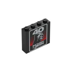 Lego® 49311pb033 Tuğla - 1x4x3 Gümüş 