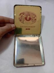 vintage Bachschmidt Sumatra Puro sigara Teneke Kutusu içi boş