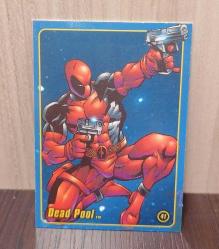 Kart - Marvel Figur Factory Koleksiyon Kartı Deadpool #41
