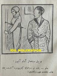 Osmanlıca Karagöz Mizah Dergisi-Gazetesi, Orijinal Dönem Basım, (Ottoman Magazine-Newspaper-Journal Illustré Cara-Gueuz) - 28 Kasım 1925 - Sayı: 1847 - Hicri: 11 Cemaziyelevvel 1344 - Rumi: 28 Teşrin-i Sani 1341 - Karikatür: Cemiyet-i Akvam mı, Kukla Oyunu mu? 
