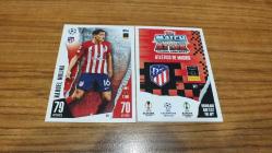 Topps UEFA Champions League 2023-2024 Nahuel Molina Atlético de Madrid Kart No:156