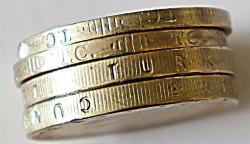 Türkiye Cumhuriyeti  1997 Yılı 10 Bin Lira İnce/kalın Pul Ters Düz Takım (TCM0007)