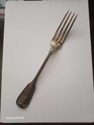 GÜMÜŞ 800 AYAR LT MARKA ANTİKA ÇATAL