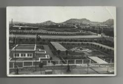 20 HAZİRAN 1938 POSTADAN GEÇMİŞ ANKARA DAMGALI HİPODROM,STADYUM VE GENEL GÖRÜNÜM FOTOKARTI...