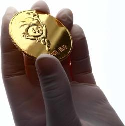 1990 Yılı Pekin 11.Asya Oyunları Altın Kaplama Hatıra Madalya (Orj.Kutulu) MVM2070