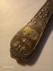 GÜMÜŞ 800 AYAR BEATRİCE MARKA ANTİKA ÇATAL