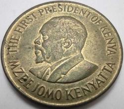 KENYA 1978 10 cent Jomo Kenyatta Portreli