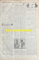 Osmanlıca Karagöz Mizah Dergisi-Gazetesi, Orijinal Dönem Basım, (Ottoman Magazine-Newspaper-Journal Illustré Cara-Gueuz) - 23 Aralık (Kanun-i Evvel) 1925 - Sayı: 1854 - Karikatür: Dünyanın Esir Milletleri! 