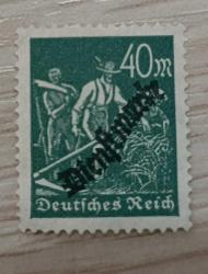 LOT.20 » Almanya Reich 1922- damgasız resmi sürşarlı pul