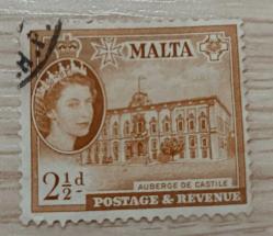 LOT.18 » İngiliz Yönetimindeki Malta 1953_ damgalı