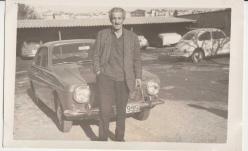 ESKİ SİYAH BEYAZ ARABA OTOMOBİL ANADOL VOSVOS VOLKSWAGEN GÖRSELLİ SİYAH BEYAZ FOTOĞRAF  ..