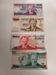 1-5-10-20 Milyon set