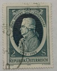 LOT.12 » Avusturya 1974 _ damgalı pul