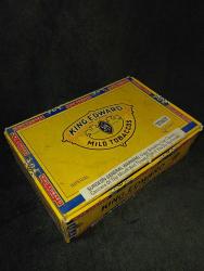 King Edward marka Imperial model bir puro kutusu içi boş