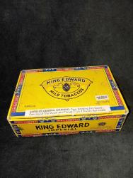 King Edward marka Imperial model bir puro kutusu içi boş