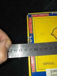 King Edward marka Imperial model bir puro kutusu içi boş
