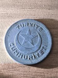 1937 10  Kuruş Madeni Para