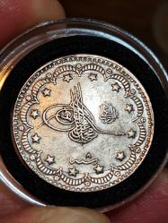 Sultan Reşat 1327/8 Gümüş 5 Kuruş