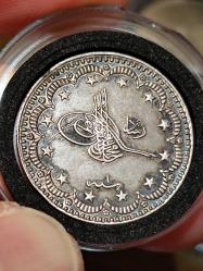 Sultan Reşat 1327/1 Gümüş 5 Kuruş